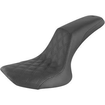 SADDLEMEN 884-01-149 Profiler Lattice Stitch Seat for 84-99 FXST & 86-90 FLST - Image 1 of 1