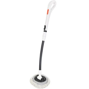 Detachable Handle Car Wash Mop 15 Degree Bent Pole Aluminum Alloy Shaft - Picture 1 of 14