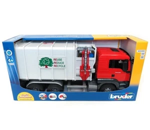Camión de basura de carga lateral MAN TGS de Bruder 03761 - Imagen 1 de 8