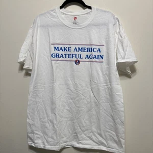 Make America Grateful Again Shirt XL Greatful Dead Band Tee Logo GUC - Picture 1 of 4