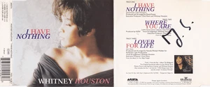 Whitney Houston - I Have Nothing  (3 Track Maxi CD) - Bild 1 von 1