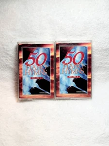 50 Piano Hymns Cassette Vol 1 & 2 Majestic Moods - Picture 1 of 2