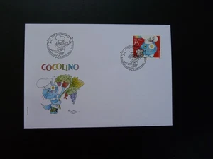 FDC Switzerland 2006 comics Cocolino cat cooking food - Picture 1 of 1