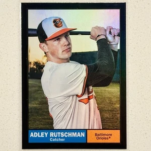 2024 Topps Archives Adley Rutschman Black Foil Parallel #100 Orioles - Picture 1 of 1