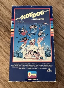 Hot Dog The Movie VHS 1984 Key Video Shannon Tweed Ski Comedy Ex-Rental TESTED - Foto 1 di 9