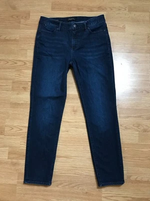 Talbots Flawless Five Pocket  Jeans Womens 8 Blue Slim Ankle Slimming Stretch - Image 1 of 4