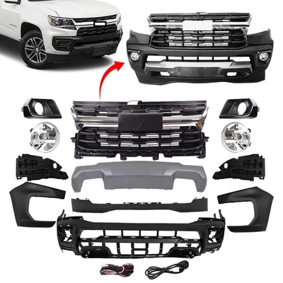 Grille/Bumper/Fog Lamps/Air Deflector 12Pcs For 21-22 Chevrolet Colorado LT/Z71 - Image 1 of 4
