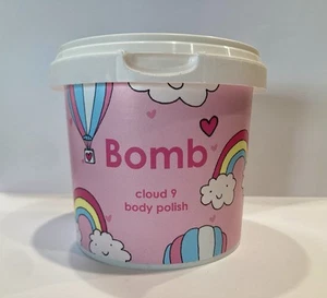 NEW BOMB COSMETICS UK SHEA BUTTER BODY POLISH 13.2 OZ JAR ๐ CLOUD 9 ๐ - Picture 1 of 2