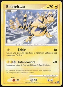 Carte Pokémon Elektek 87/132 Merveilles Secrètes Français - Picture 1 of 2