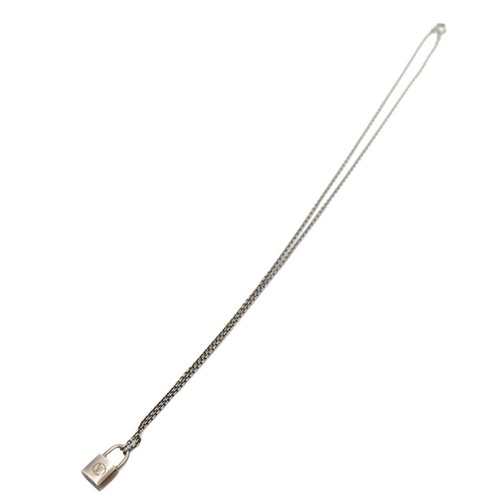 LOUIS VUITTON（LV） Louis Vuitton Q93559 Collana con ciondolo in argento Lockit SV925 50 cm 19 7 pollici