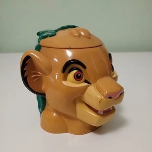 Disney On Ice Simba Cub Young Flip Top Plastic Cup Lion King - Picture 1 of 10