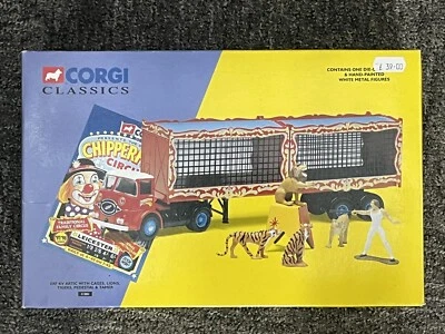 Corgi 11201 Chipperfields Circus ERF KV Artic with Cages Tamer And Animals 1997 - Bild 1 von 2