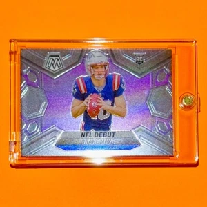Drake Maye HOT ROOKIE CARD PANINI MOSAIC NFL DEBUT OFFICIAL PATRIOTS RC MINT! - Picture 1 of 6