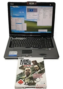 ASUS Windows XP Gamer Notebook T9400 500GB 4GB Laptop VGA 9650M 1GB 17,3" Spiel! - Bild 1 von 17