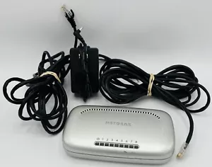 NetGear FS608v2 - 8-Port Ethernet Switch mit Netzteil, 2 Cat 5 Ethernet Kabel - Bild 1 von 14