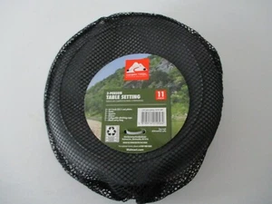 Ozark Trail 2-person plastic table setting Camping/hiking cooking utilities - Picture 1 of 8