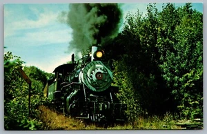 Postcard Steamtown USA Bellows Falls VT Baldwin #15 (2-8-0) Rahway New Jersey - Picture 1 of 2