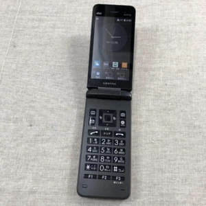 TELÉFONO PLEGABLE KYOCERA KYF42 GRATINA 4G WIFI KEITAI ANDROID DESBLOQUEADO JAPÓN negro - Imagen 1 de 2
