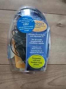 M135 Plantronics Cellular & Cordless Headset Hands Free Noise Canceling Mic  - Picture 1 of 7