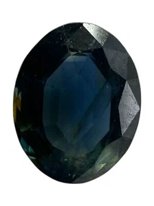1.03 carat Oval Cut Natural Royal Blue Sapphire 7mm X 5.6mm - Picture 1 of 8