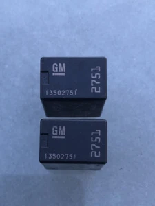 (SET OF 2)GM DENSO 5 PIN MULTIPURPOSE RELAY 13502751 (2751) tested with warranty - Picture 1 of 5