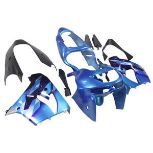 Blue Fairing Kit Plastics For 1998-1999 Ninja ZX-9R ZX900 Injection Body Frame - Picture 1 of 8