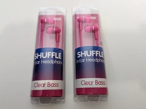 Auriculares internos barajados Magnavox rosa paquete de 2 - Imagen 1 de 6