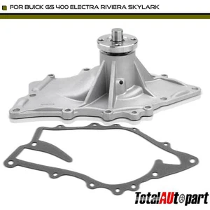 Water Pump with Gasket for Buick LeSabre Skylark Sportwagon Riviera GS 400 455 - Picture 1 of 7