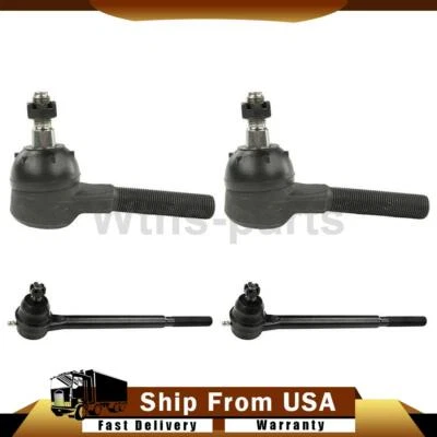 Para Chevrolet Impala 1963 7,0 L 4x extremo de barra de dirección interior delantero exterior Foto 1 de 4