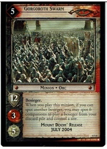 Herr der Ringe TCG PROMO 0P55 GORGOROTH SWARM lp - Bild 1 von 1