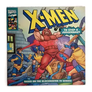 X-Men To Stop a Juggernaut Animated TV Book 1993 Random House - Bild 1 von 6
