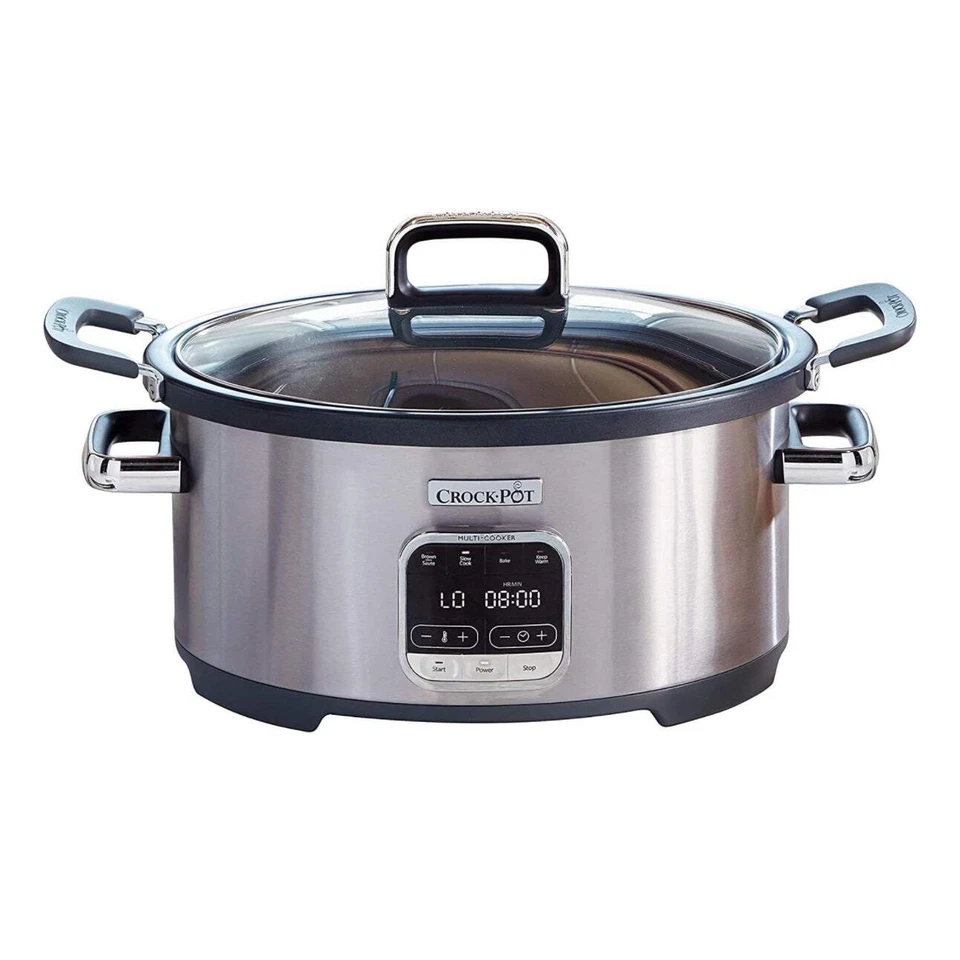 Crock-Pot 3-in-1 Multi-Cooker, Stainless Steel NEW - Image 1 of 4