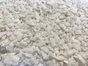 Calcite Limestone White Marble Chip 1.4-3.0mm for water pH Correction-20Kg (5-4) - Picture 1 of 1