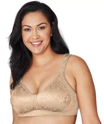 Playtex 18 Hour® Ultimate Lift & Support Wireless Bra 4745 42DDD Nude NIP - Image 1 of 2