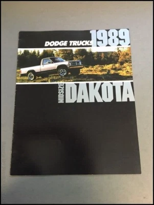 1989 Dodge Dakota Truck 14-page Vintage Car Sakes Brochure Catalog Foto 1 de 4