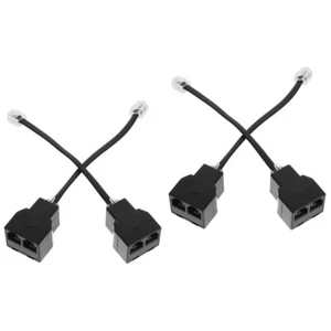 2 PCS WLAN-Extender Telefonleitungsadapter Telefonkabeladapter - Bild 1 von 12