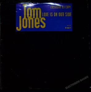 TOM JONES LOVE IS ON OUR SIDE EXCUSIVE DJ COPY UK 12” DOUBLE PACK VINYL RECORD - Picture 1 of 6