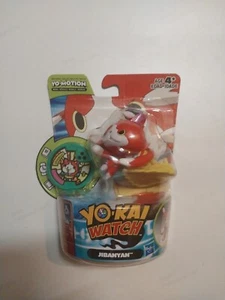 NEU YO-KAI Hasbro Jibanyan Medal Moments Figur und Medaille Yokai Uhr 4" - Bild 1 von 2