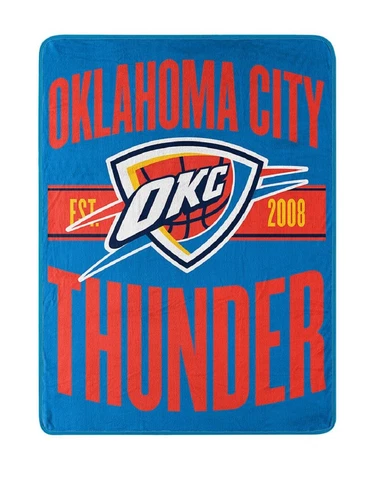 Oklahoma City Thunder Micro Throw Blanket 46" x 60" Cover