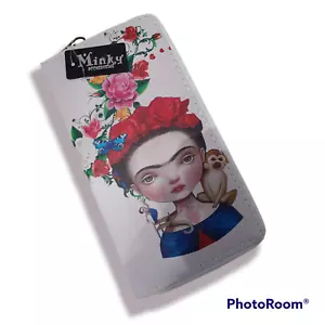 BILLETERA FRIDA KAHLO NUEVA CON ETIQUETAS COD/517 - Imagen 1 de 5