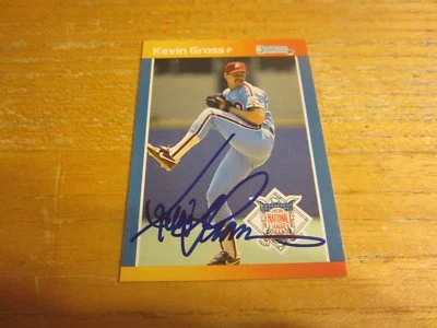 Kevin Gross Autographed Signed 1989 Donruss All-Stars #48 Card MLB Phillies - Image 1 of 3