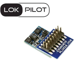 ESU 59814 ~ New 2025 ~ LokPilot ~ PluX16 Micro V5.0 DCC/MM/SX/M4 ~ Motor Decoder - Picture 1 of 2