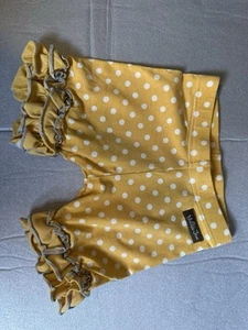 Matilda Jane School Bus Shorties Shorts Yellow Polka-dot Size 4 Girls - Picture 1 of 5