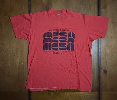 Camiseta De Colección Años 90 MESA Matemáticas Ingeniería Ciencias Condado de Orange California CSUF/CSI Foto 1 de 4