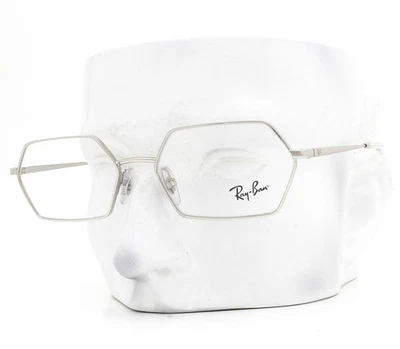 Gafas Ray-Ban Yevi RB6528 2501 Unisex Plata Brillante 56 mm con Estuche Foto 1 de 4