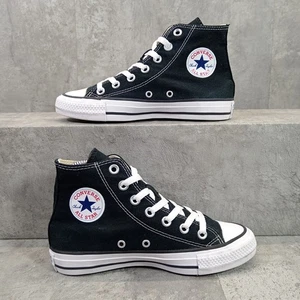 Zapatillas deportivas Converse para mujer talla UK 3 All Star negras blancas de lona Chuck Hi Zapatos CT - Imagen 1 de 18
