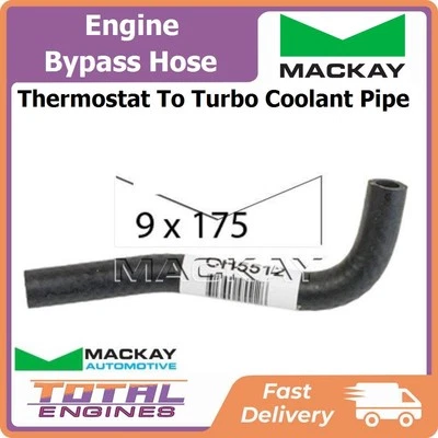 Engine Bypass Hose fits Isuzu D-MAX TFR/TFS 3.0L 4Cyl 4JJ1-TC - image 1 of 2