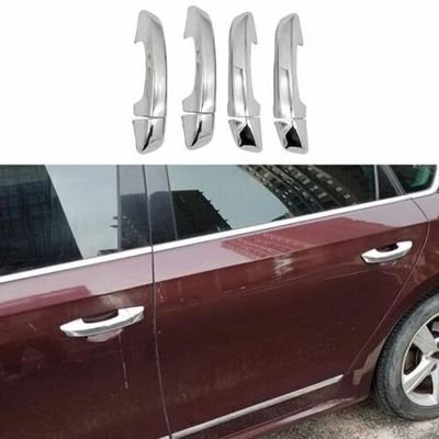 Manija de puerta exterior plateada ABS plateada para Volkswagen Golf MK6 2010~2013 Foto 1 de 4