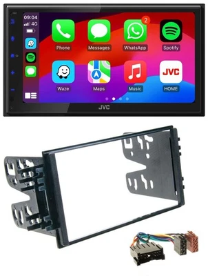 JVC Bluetooth 2DIN MP3 DAB USB Autoradio für Kia Carnival (2001-2005) - Bild 1 von 4