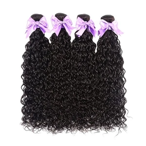 Paquete de cabello virgen brasileño onda de agua cabello humano (16-22) 9A sin procesar 100 - Imagen 1 de 5